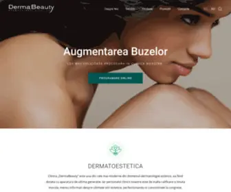 Dermabeauty.md(Dermatologie Estetica Chisinau) Screenshot