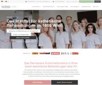 Dermacare.at(Dermacare Wien) Screenshot