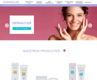 Dermacler.com.ar(Dermacler ®) Screenshot