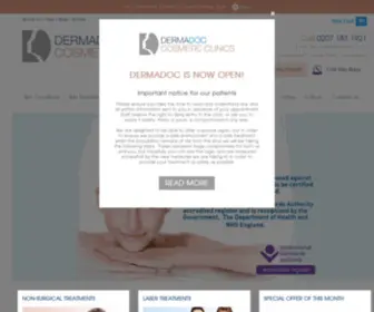 Dermadoc-Manchester.co.uk(Dermadoc Cosmetic Clinic London) Screenshot