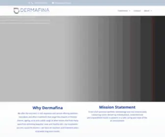 Dermafina.ca(Home) Screenshot