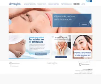 Dermaglos.com.uy(Dermaglós Uruguay) Screenshot