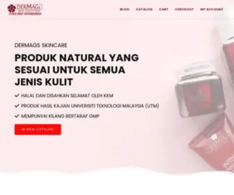 Dermagskinsolution.com(Dermags Skincare) Screenshot