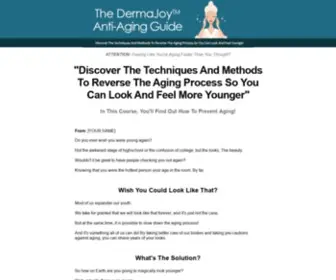 Dermajoy.com(Special Limited Time Offer) Screenshot