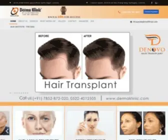 Dermaklinic.com(Dermatologist Neeraj Pandey) Screenshot