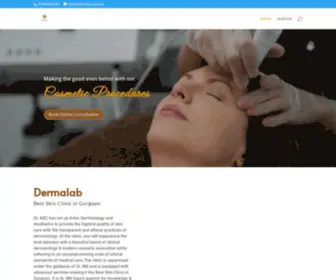 Dermalab.in(Laser Hair Removal Dermatologist and Skin Specialist in Jamshedpur) Screenshot