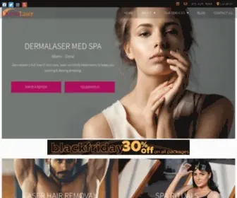 Dermalaser.com(Hair Removal) Screenshot