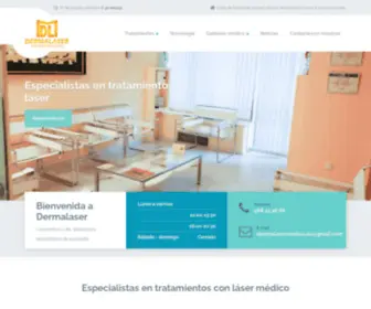 Dermalasermedicaourense.com(DERMALASER) Screenshot