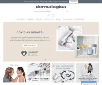 Dermalogica.co.nz(Skin Care Products Online) Screenshot