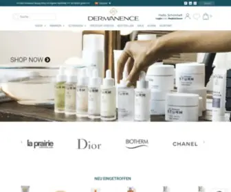 Dermanence.com(Der Schweizer Online) Screenshot