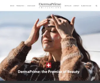 Dermaprime.com(Switserland) Screenshot