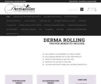 Dermarolleronlinestore.co.za(Derma Roller Systems SA) Screenshot