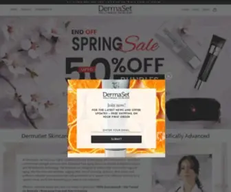 Dermaset.com(Dermaset) Screenshot