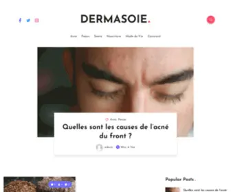 Dermasoie.com(Home Posts Slider) Screenshot