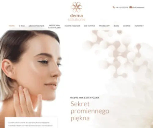 Dermasolution.pl(Poznań) Screenshot