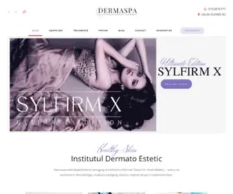 Dermaspa.ro(Dermaspa) Screenshot