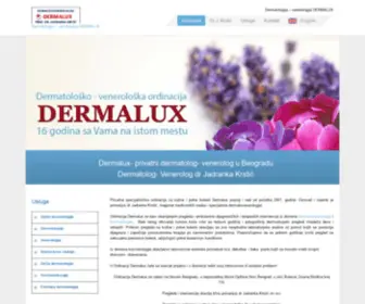 Dermatolog-Dermalux.com(Dermalux) Screenshot