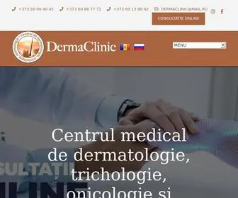 Dermatolog.md(La DermaClinic gasiti tratamente cosmetice și dermatologice) Screenshot