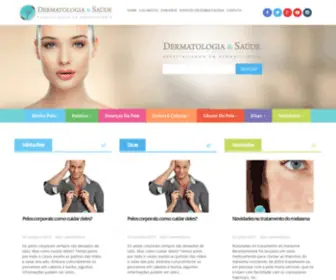 Dermatologiaesaude.com.br(Dermatologia e Saúde) Screenshot