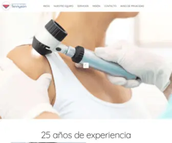 Dermatologicotennyson.website(Centro Dermatológico Tennyson) Screenshot