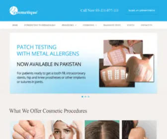 Dermatologist.com.pk(Dermatologist in Pakistan) Screenshot