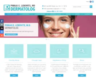 Dermatologny.com(Dermatolog Nowy Jork) Screenshot