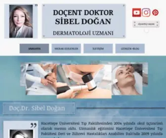 Dermatologsibeldogan.com(Sibel Dogan Dermatoloji Uzman) Screenshot