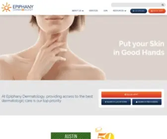 Dermatologyalliancetx.com(Epiphany Dermatology) Screenshot
