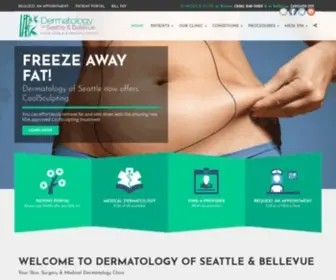 Dermatologyseattle.com(Dermatology Clinic) Screenshot