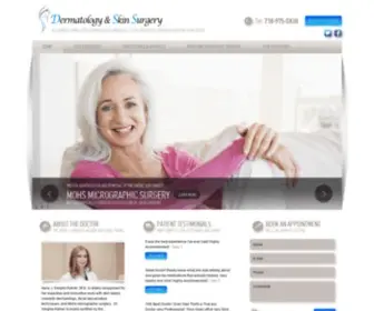 Dermatologyskinsurg.com(Dermatology & Skin Surgery) Screenshot
