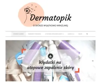 Dermatopik.pl(Blog Dermatopik) Screenshot