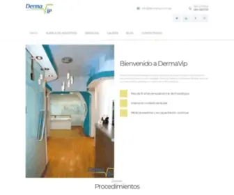 Dermavip.com.pe(Pagina de inicio) Screenshot