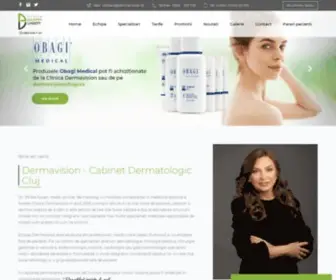 Dermavision.ro(Clinica de Dermatologie Cluj) Screenshot