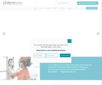 Dermcare.us(Dermcare Physicians and Surgeons) Screenshot