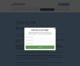 Dermedge.com(Mississauga Dermatologist) Screenshot
