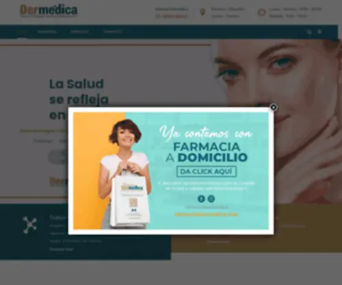 Dermedica.mx(Dermédica) Screenshot