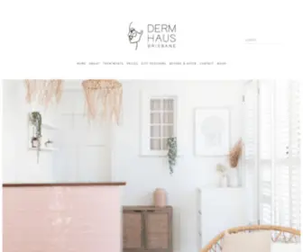 Dermhaus.com.au(Modern cosmetic clinic) Screenshot