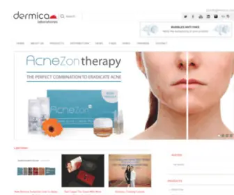 Dermica.ch(Dermica Laboratoires) Screenshot