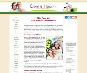 Dermishealth.com(Skin Disease Information .........Signs and Symptoms) Screenshot