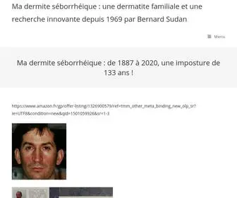 Dermiteseborrheique.net(Ma dermite séborrhéique) Screenshot