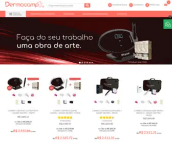 Dermocamp.com.br(O melhor Dermógrafo para Micropigmentação LGPD) Screenshot