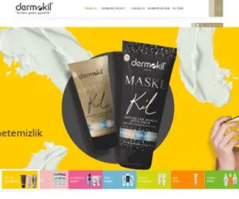 Dermokil.com.tr(Kil'den Gelen Güzellik) Screenshot