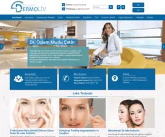 Dermoliv.com(Dermoliv Estetik) Screenshot