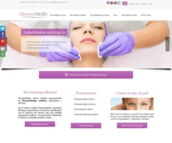 Dermomedic.com(Clínica Dermomedic) Screenshot