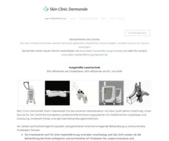 Dermonde.com(Skin Clinic Dermonde) Screenshot