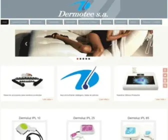 Dermotec.net(Productos) Screenshot