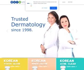 Dermstrata.com(Skin) Screenshot