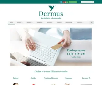 Dermus.com.br(Farmácia) Screenshot