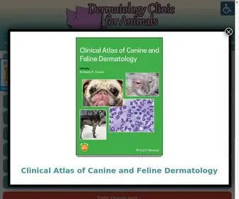 Dermvetolympia.com(Dermatology Clinic for Animals serving Olympia) Screenshot