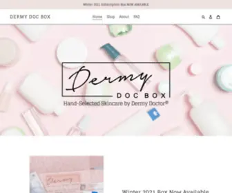 Dermydocbox.com(Hand-Selected Skincare by Dermy Doctor®) Screenshot
